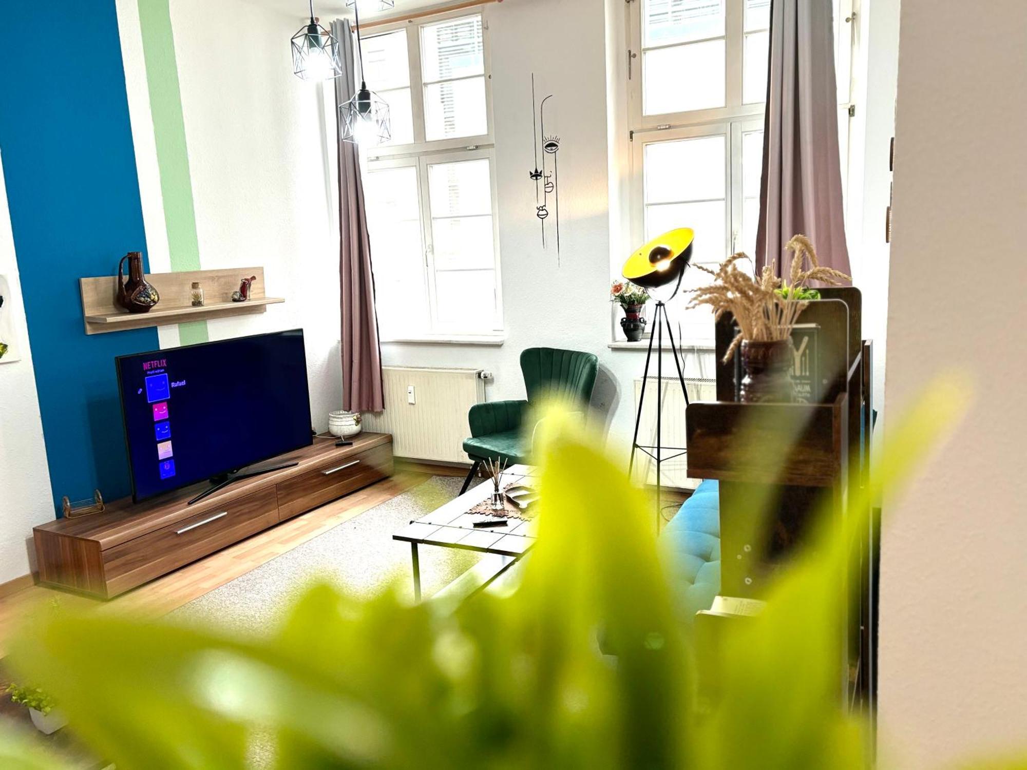 Piano Apartment Halle Center - Netflix - Free Wifi 2 Екстериор снимка